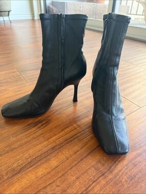 Reformation Mid-Calf Stiletto Boots